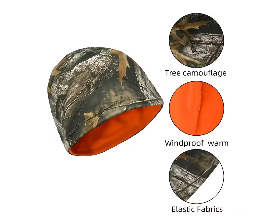 Hunting & Winter Sports Camo Hat - 2